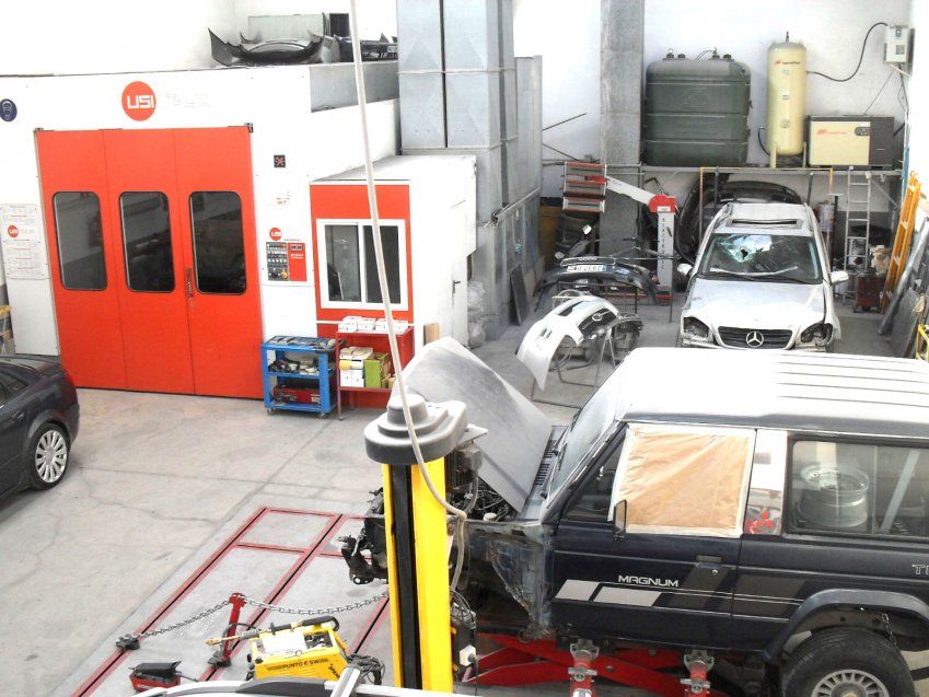 Taller de chapa y pintura